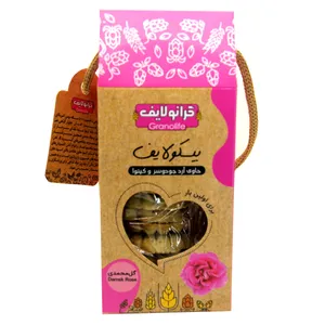 بیسکوییت گل محمدی بیسکولایف - 200 گرم