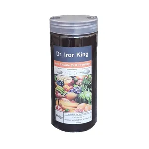  کود آهن کلات پودری 6% پتاسیم پلاس دکتر آیرن کینگ مدل FULL02 وزن 450 گرم