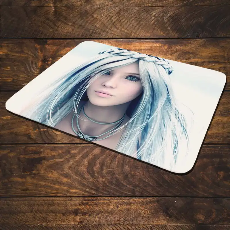 ماوس پد طرح دختر کد A43