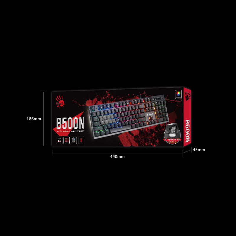 کیبورد مخصوص بازی بلادی مدل B500N 2