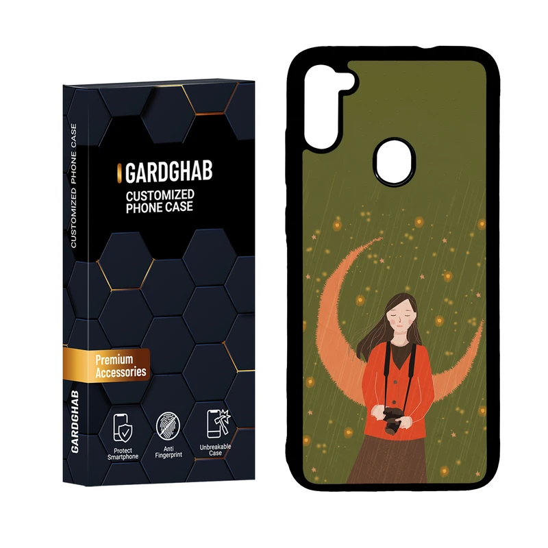 کاور گارد قاب مدل دور ژله ای دخترانه مناسب برای گوشی موبایل سامسونگ Galaxy A11 / M11