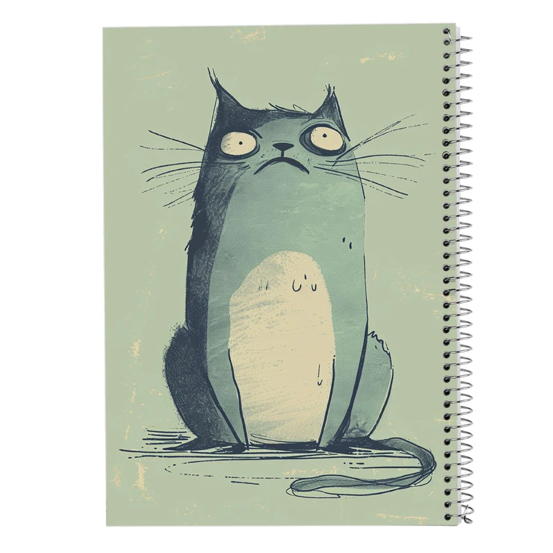 دفتر مشق 50 برگ مدوپد مدل موجودات فانتزی کد DF17066