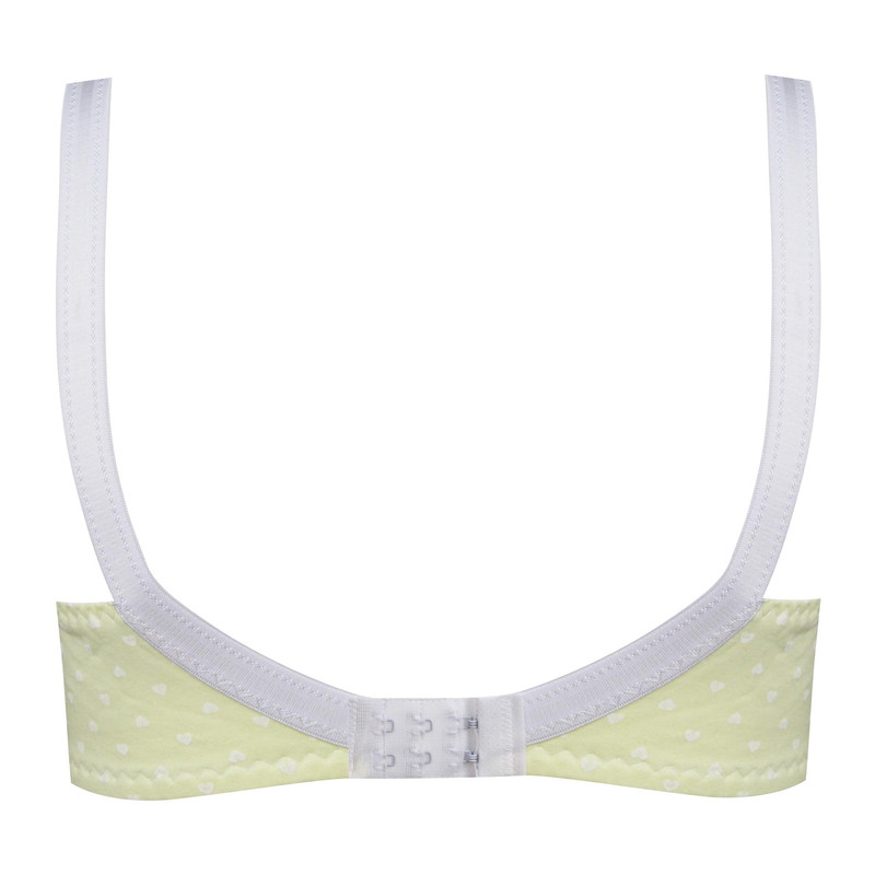 سوتین زنانه ماییلدا مدل بدون فنر کد 5039 رنگ زرد