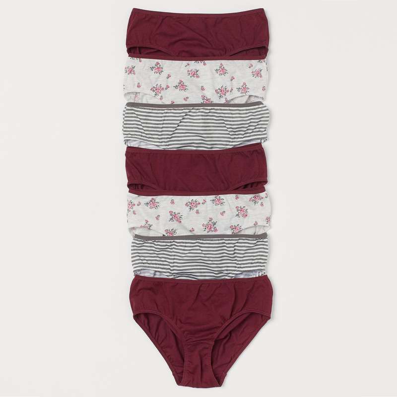 شورت دخترانه اچ اند ام مدل 0625216019 مجموعه 7 عددی 