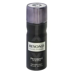 اسپری بدن مردانه پاریس کورنر مدل beyond حجم 200 میلی لیتر
