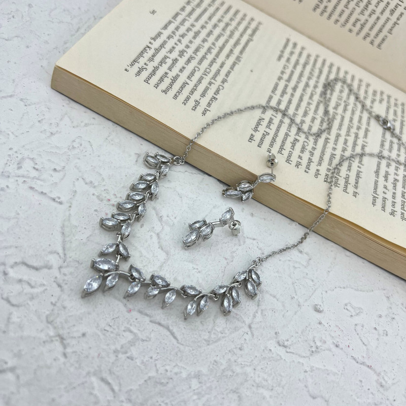 نیم ست زنانه مدل جواهری کد M4208 نیم ست زنانه مدل جواهری کد M4208