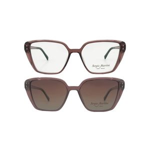 فریم عینک طبی زنانه سرجیو مارتینی مدل SM-5118 C03 به همراه کاور آفتابی 
