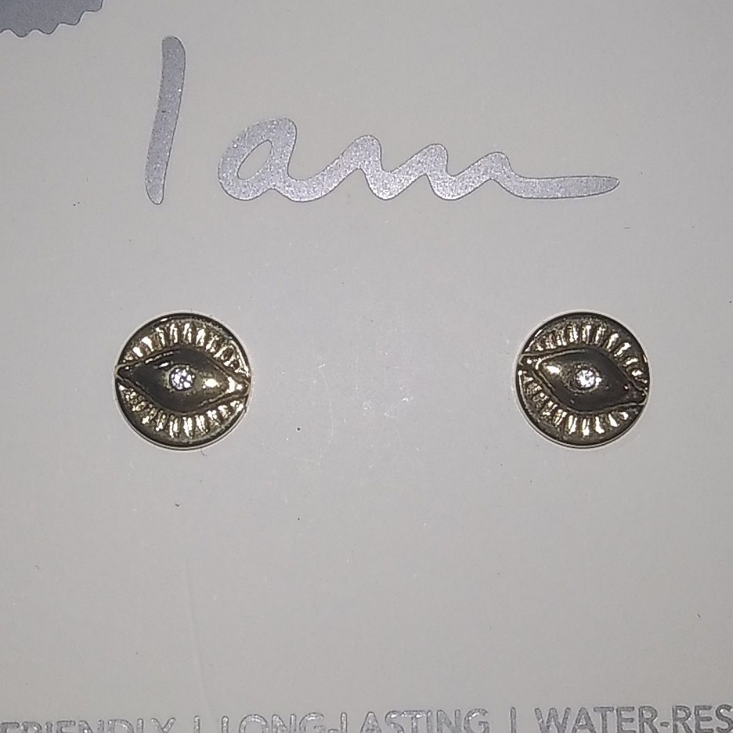 گوشواره زنانه آی ام مدل چشم کد 09 -  - 2