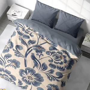 سرویس خواب یک نفره 4 تکه مدل گل 120 کد 1929