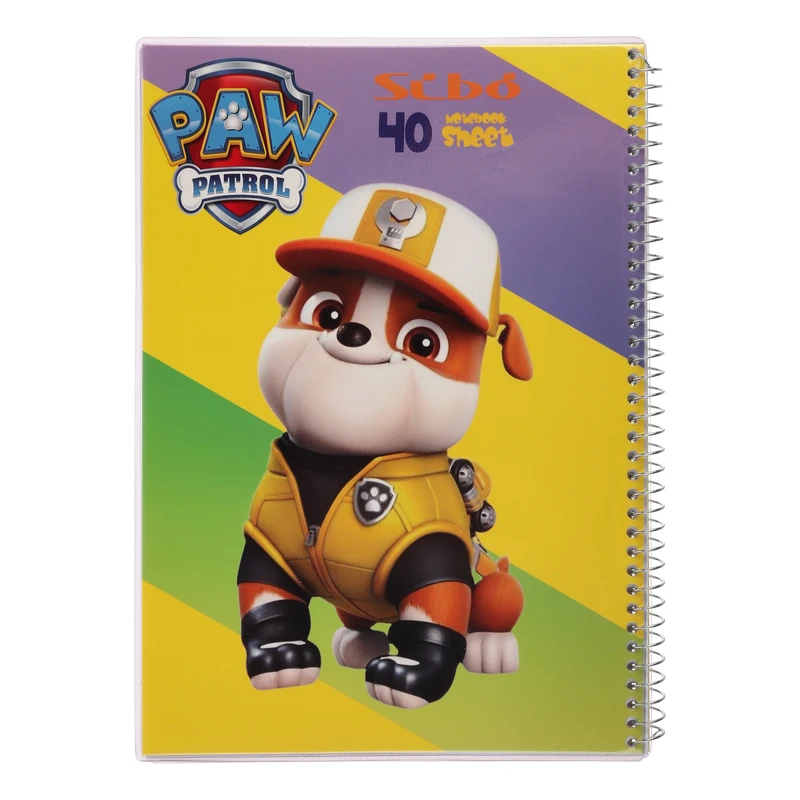 دفتر مشق 40 برگ سیبو مدل سگهای نگهبان طرح رابل کد 121805