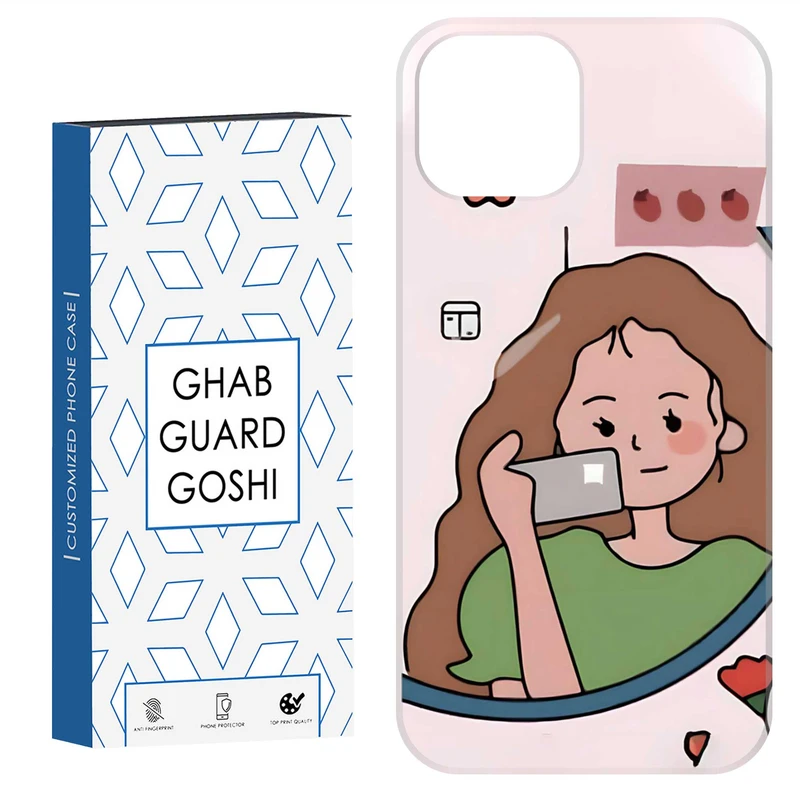کاور قاب گارد گوشی طرح دخترانه  کد Dimo-005 مناسب برای گوشی موبایل اپل  IPHONE 12 / 12 PRO   