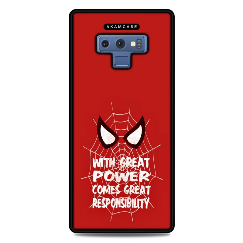 کاور آکام مدل AMC-WSGN9-SPIDER MAN17 مناسب برای گوشی موبایل سامسونگ Galaxy Note 9