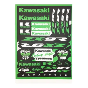 برچسب بدنه موتورسیکلت مدل KAWA-9R