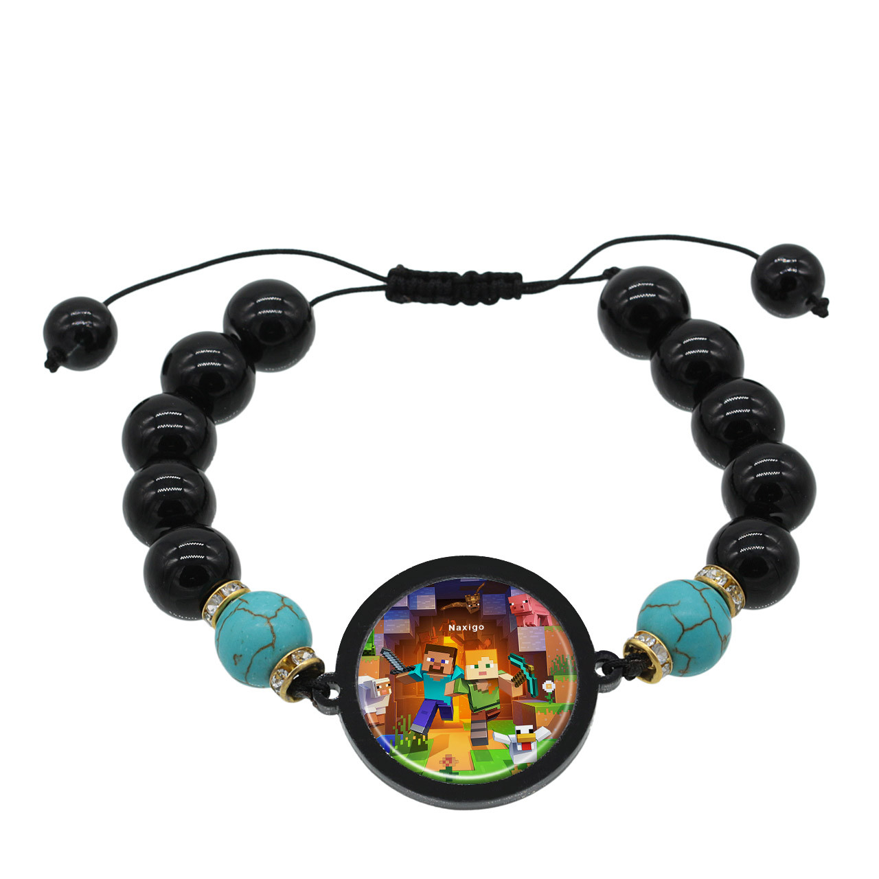 دستبند زنانه ناکسیگو مدل ماینکرفت کد BR6886 دستبند زنانه ناکسیگو مدل ماینکرفت کد BR6886