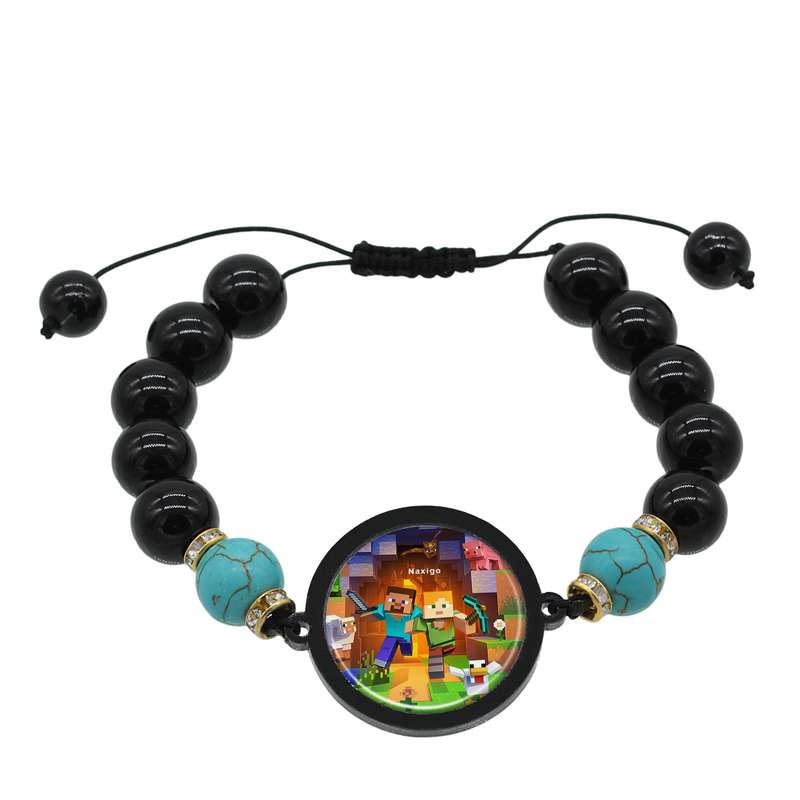 دستبند زنانه ناکسیگو مدل ماینکرفت کد BR6886 دستبند زنانه ناکسیگو مدل ماینکرفت کد BR6886