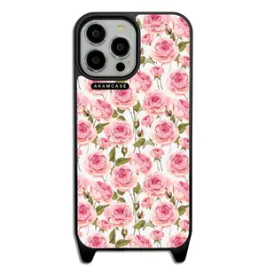 AKAM AMC-WLA13PROMAX-FLOWERS14 Cover For Apple iPhone 13 Pro Max
