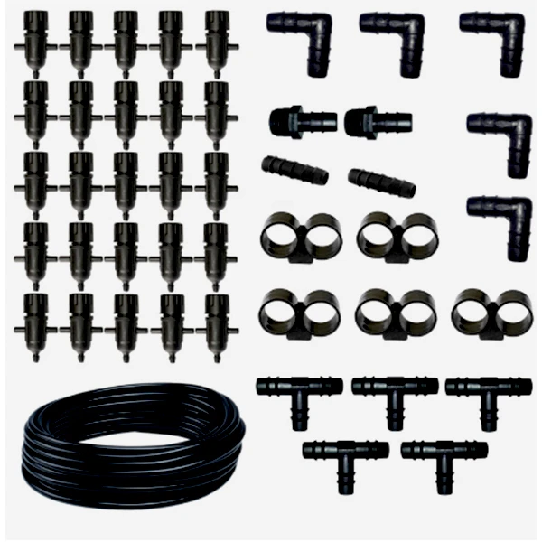 لوازم آبیاری قطره ای مدل Alfa-45 بسته 45 عددی