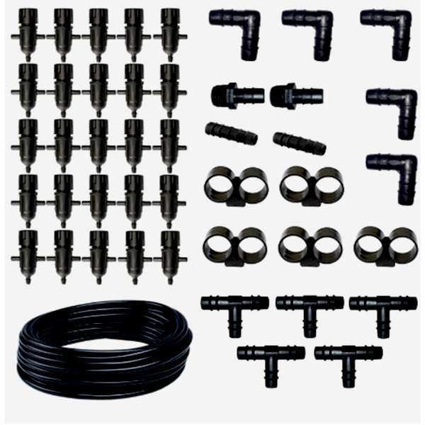 لوازم آبیاری قطره ای مدل Alfa-45 بسته 45 عددی