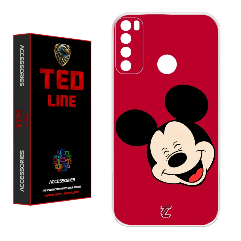کاور تدلاین طرح میکی موس کد 1213 مناسب برای گوشی موبایل شیائومی Redmi Note 8