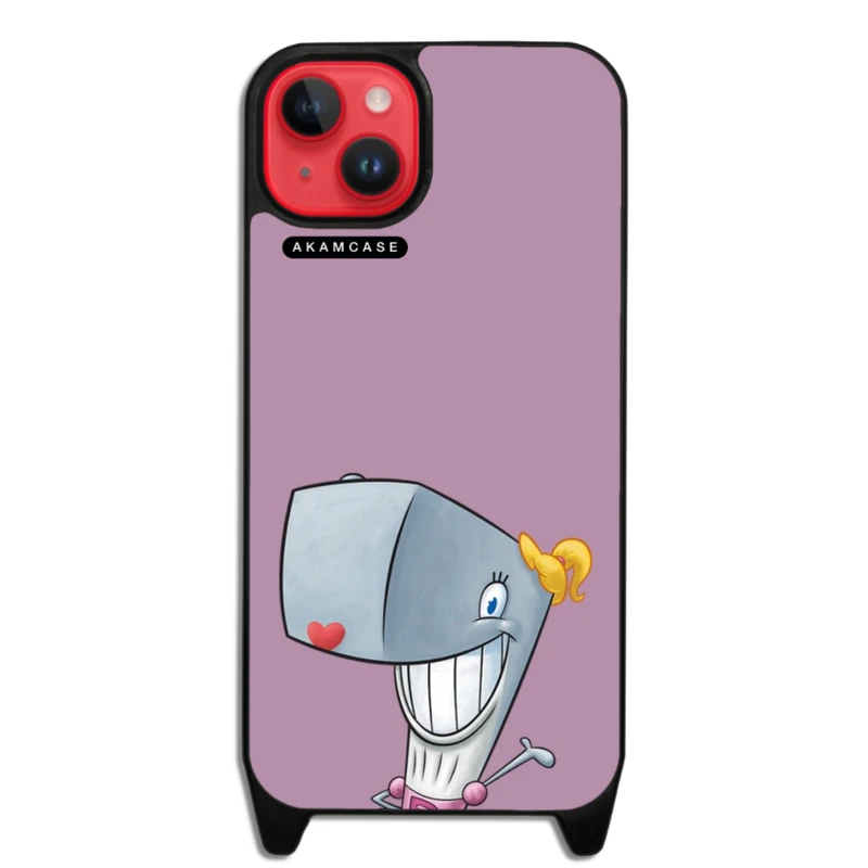 کاور آکام مدل AMC-WLA14PLUS-SPONGE BOB17 مناسب برای گوشی موبایل اپل iPhone 14 Plus