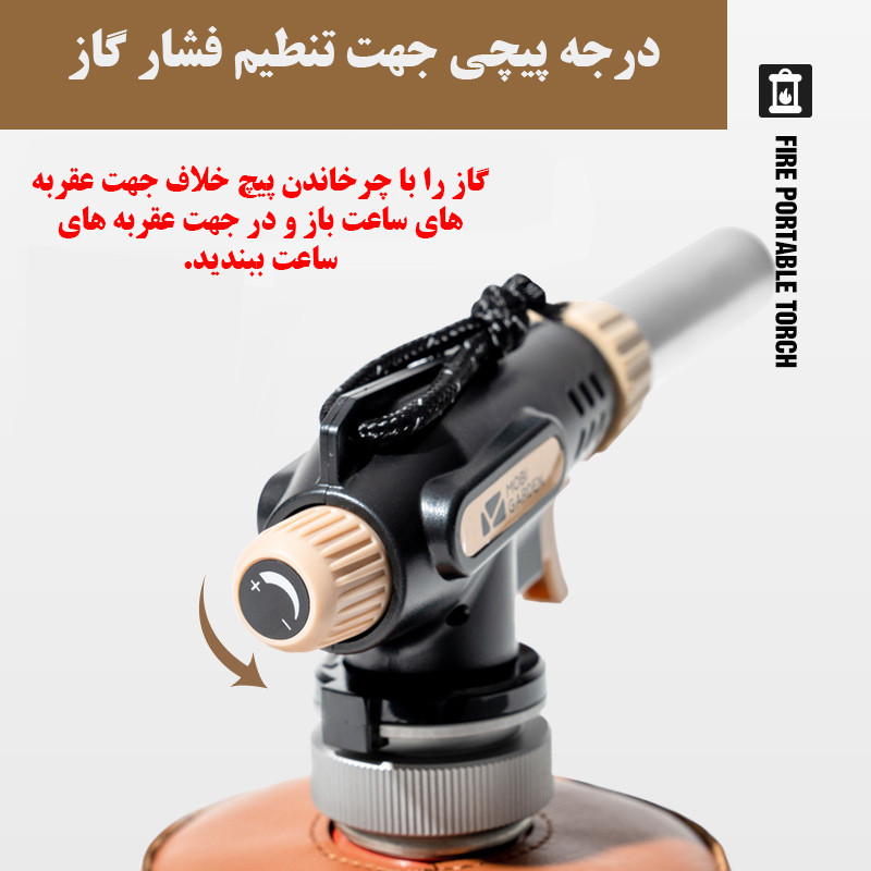 سرپیک شعله افکن موبی گاردن مدل NX21666049