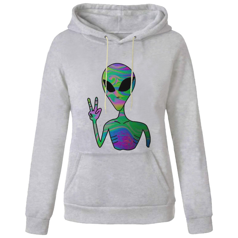 هودی زنانه مدل ادم فضایی کد AA179