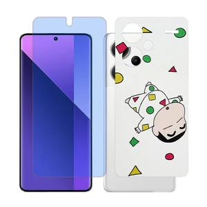Glass Together model matte anti blue Screen Protector Suitable for Xiaomi Redmi Note 13 Pro Plus Mobile Phone with Back cover sticker