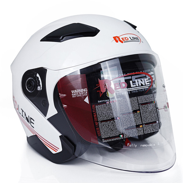 کلاه کاسکت ردلاین مدل بدون فک عینکدار کد 956-WH