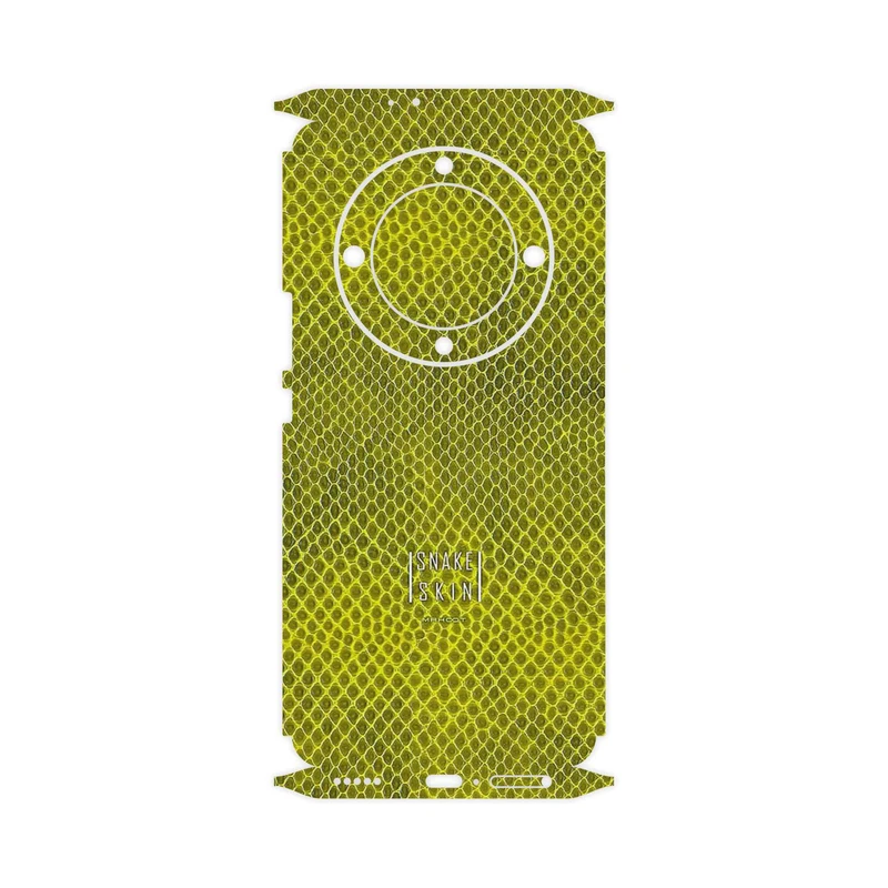 برچسب پوششی ماهوت مدل Yellow Snake Skin-FullSkin مناسب برای گوشی موبایل آنر Magic 5 Lite
