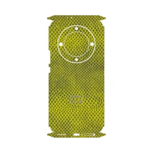 MAHOOT Yellow Snake Skin-FullSkin Cover Sticker for Honor Magic 5 Lite