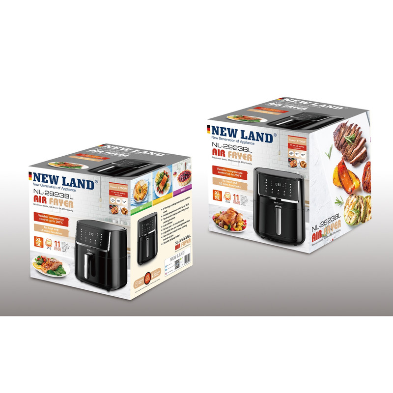 سرخ کن بدون روغن نیولند مدل AIR FRYER کد NL-2923BL سرخ کن بدون روغن نیولند مدل AIR FRYER کد NL-2923BL