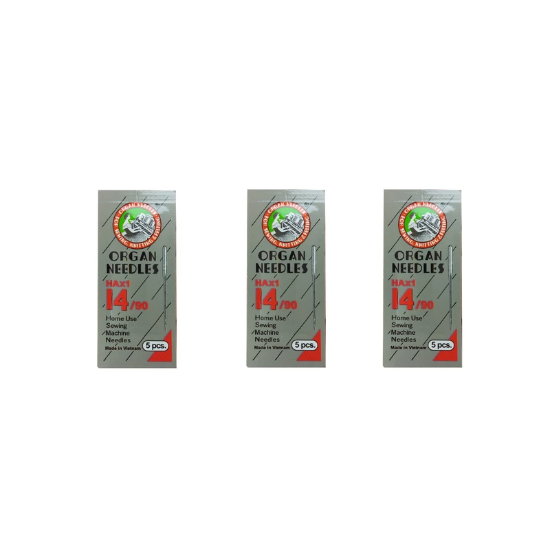 سوزن چرخ خیاطی مدل HA14 سه بسته 5 عددی