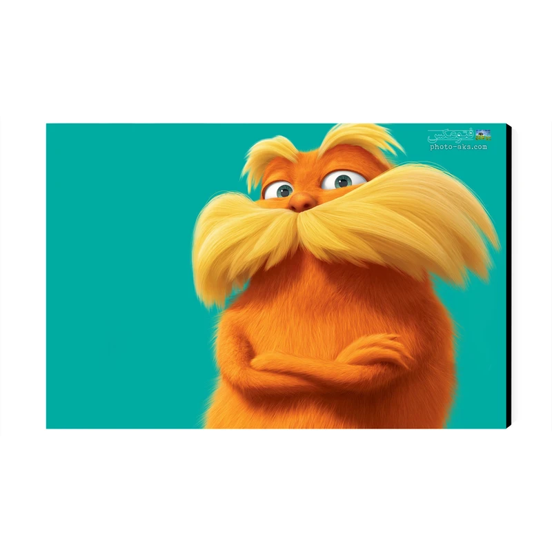 تابلو شاسی عرش مدل فانتزی انیمیشن لوراکس Lorax کد As4097