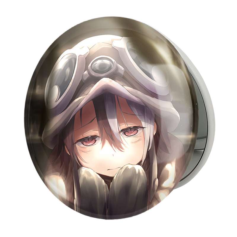آینه جیبی خندالو طرح اوزن انیمه ساخته شده در پرتگاه Made in Abyss مدل تاشو کد 22110 آینه جیبی خندالو طرح اوزن انیمه ساخته شده در پرتگاه Made in Abyss مدل تاشو کد 22110