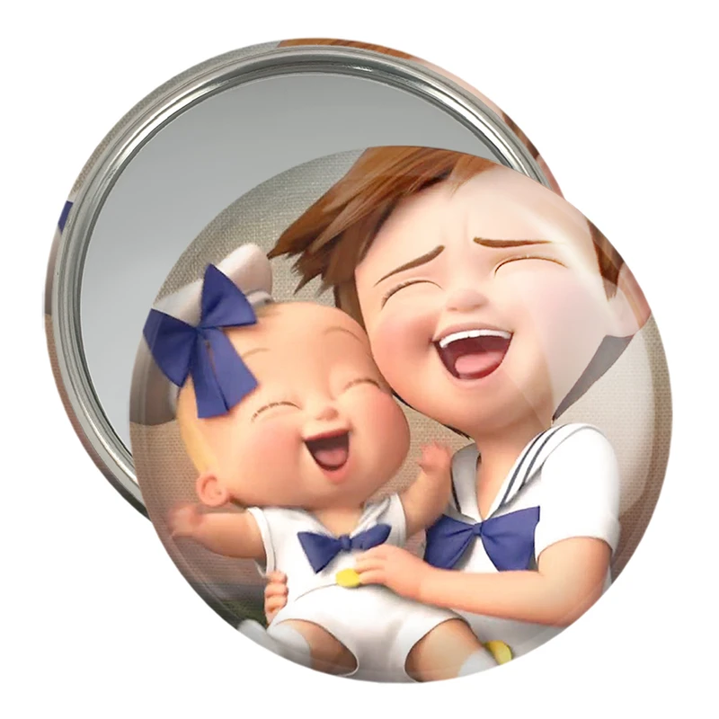 آینه جیبی خندالو مدل انیمیشن بچه رئیس The Boss Baby  کد 1366