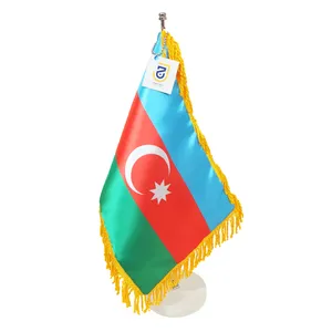 پرچم رومیزی جاویدان تندیس پرگاس مدل آذربایجان کد 1