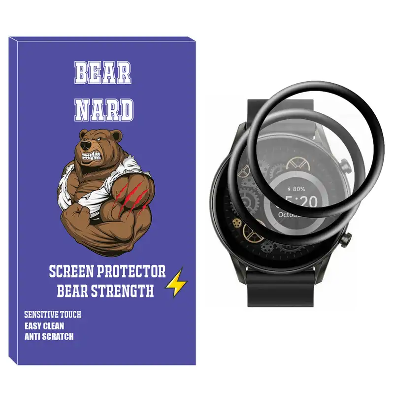 محافظ صفحه نمایش نانو برنارد مدل NBR مناسب برای ساعت هوشمند هایلو RT2 بسته دو عددی