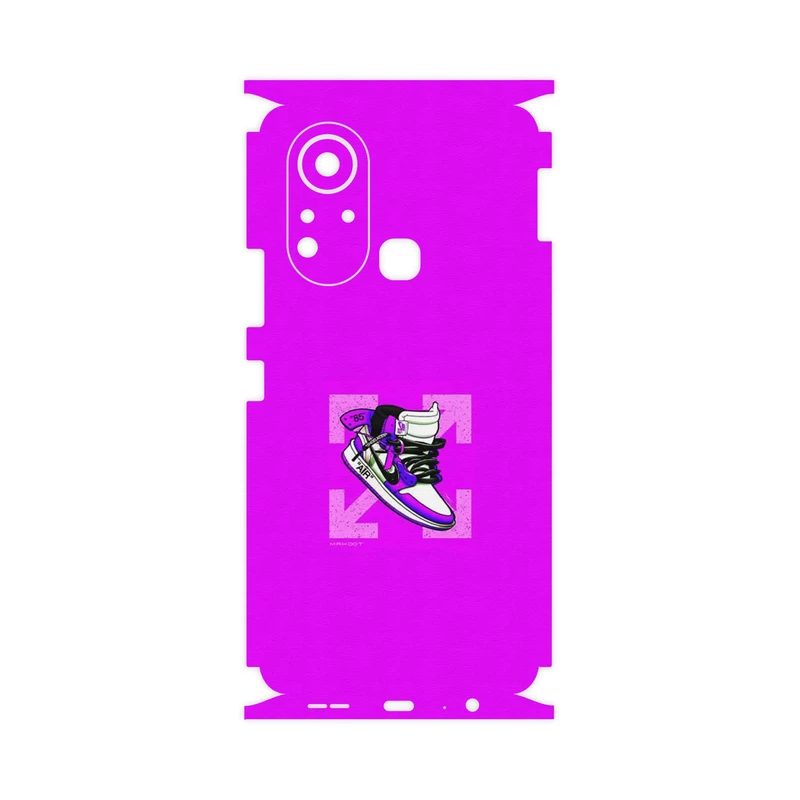 برچسب پوششی ماهوت مدل Nike Air Sneaker Digital Art-FullSkin مناسب برای گوشی موبایل اینفینیکس Hot 11s