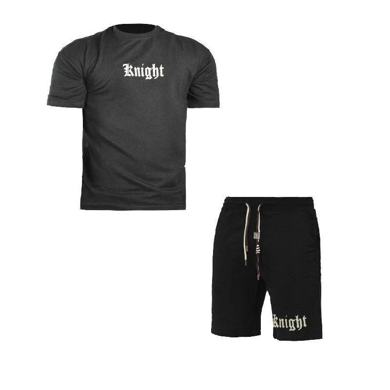 ست تی‌شرت و شلوارک ورزشی مردانه مدل GS-M-240105