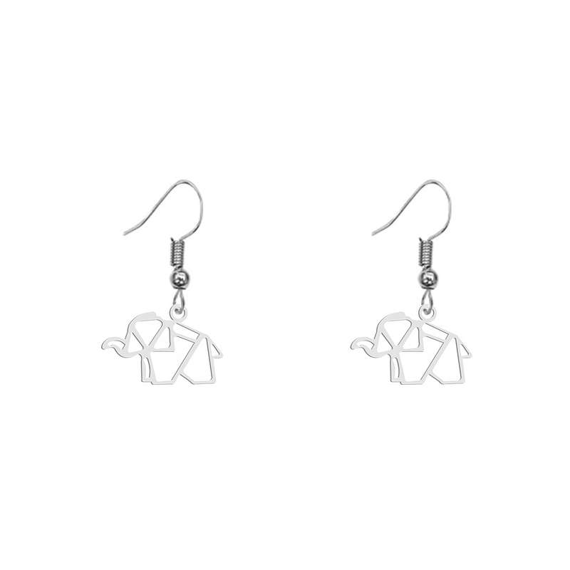 گوشواره زنانه هایکا طرح فیل مدل ha-176