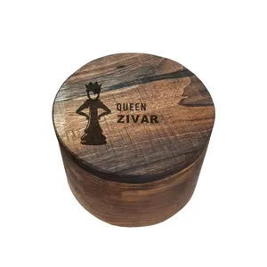 جعبه هدیه چوبی مدل زیور
