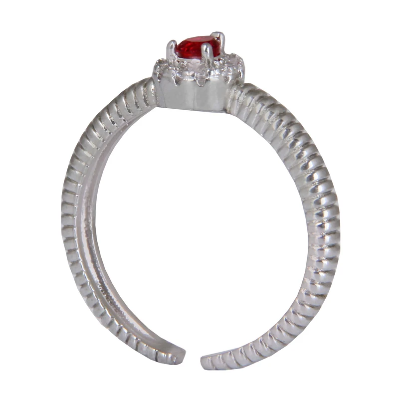 انگشتر زنانه مدل مینیمال کوارتز کد AWS_013