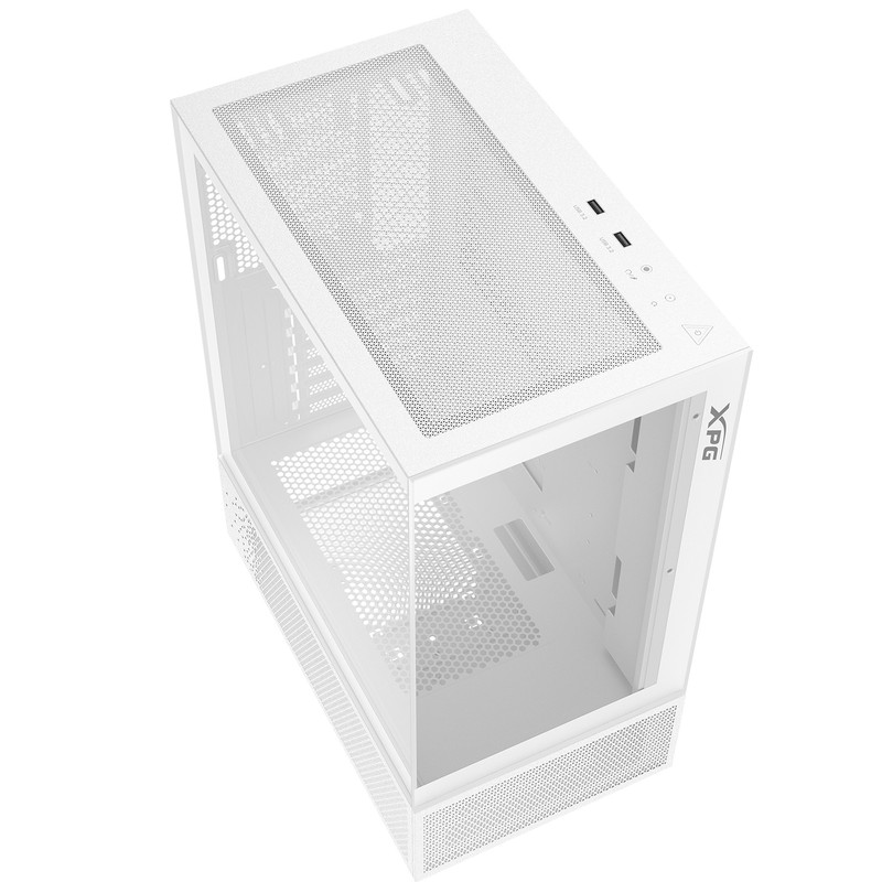 کیس کامپیوتر ای دیتا ایکس پی جی مدل INVADER X MINI WHITE