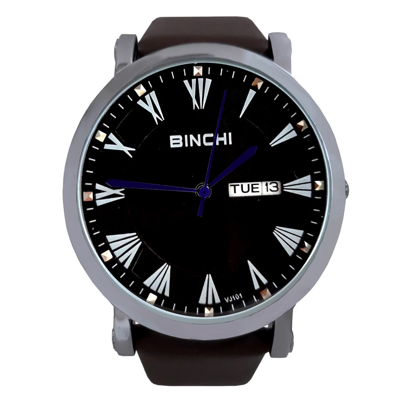 ساعت مچی عقربه‌ ای مردانه بنچی کد blk001
