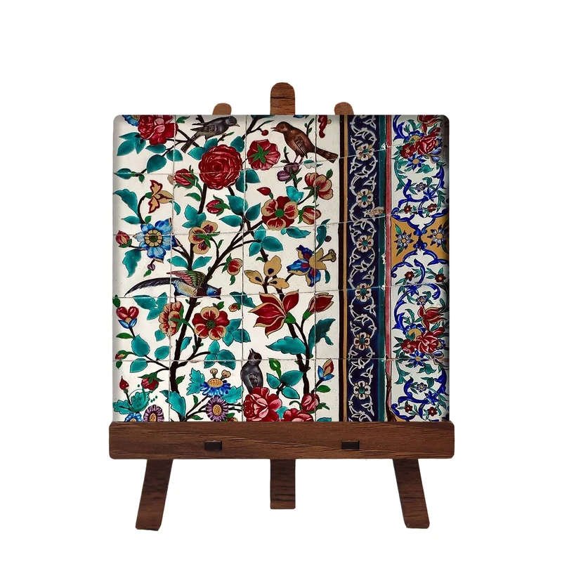 کاشی مبین ایده مدل سنتی ch10 کد 652 به همراه پایه