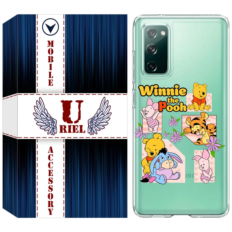 کاور یوریل قاب مدل Clear کد 56 طرح کارتونی مناسب برای گوشی موبایل سامسونگ Galaxy S20 FE