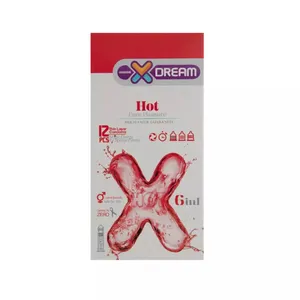 کاندوم ایکس دریم مدل Hot بسته 12 عددی