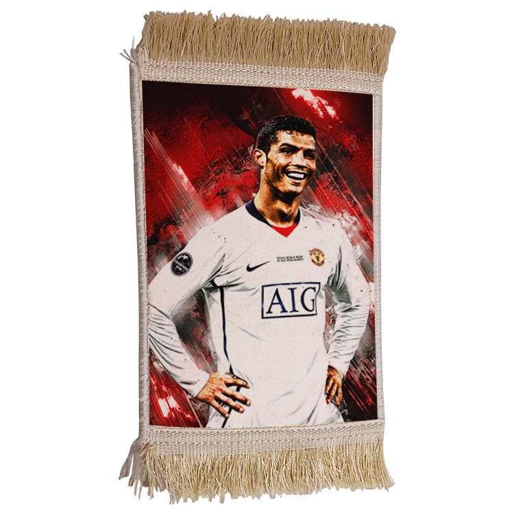 فرش ماشینی دیوارکوب مدل رونالدو کد 346