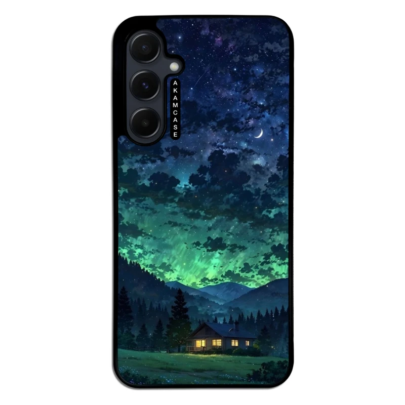 کاور آکام مدل AMC-WSGA55-NATURE-23 مناسب برای گوشی موبایل سامسونگ Galaxy A55