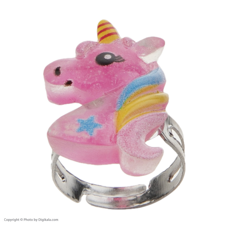 انگشتر دخترانه کد MHM مجموعه 5 عددی